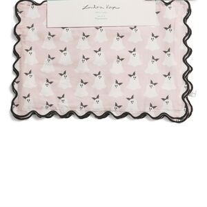 Pink Ghost Pattern Placemat Set Of 4